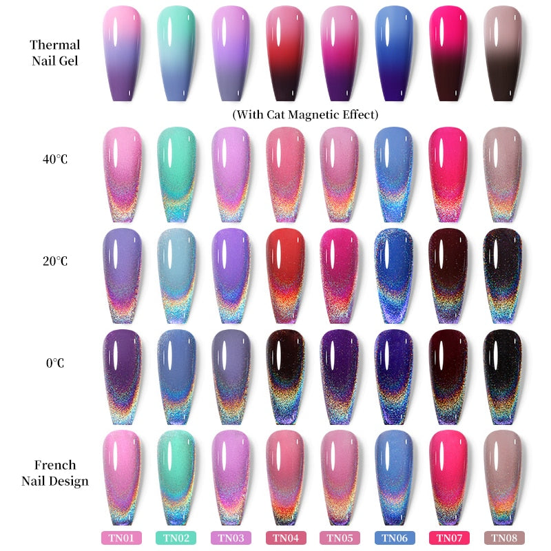 BORN PRETTY Thermal Omnipotent Magnetic Gel Polish