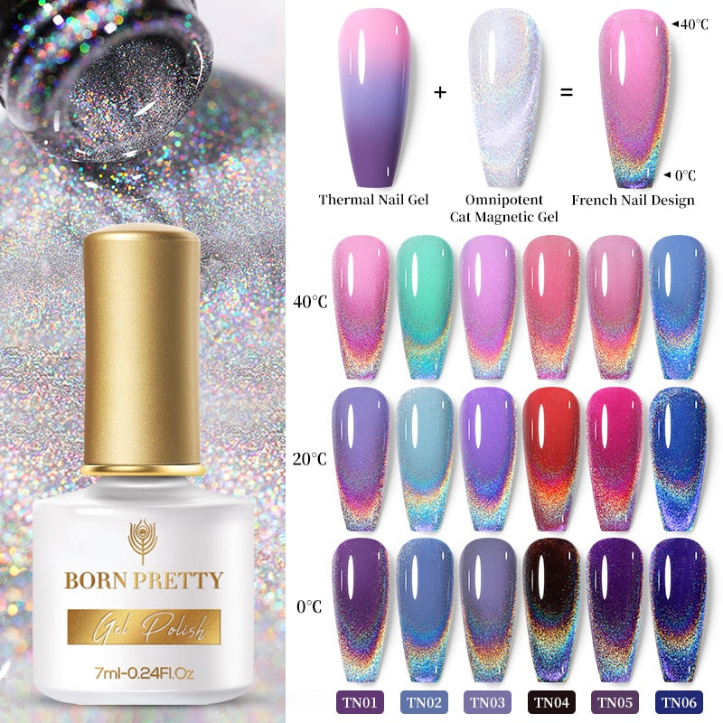 BORN PRETTY Thermal Omnipotent Magnetic Gel Polish