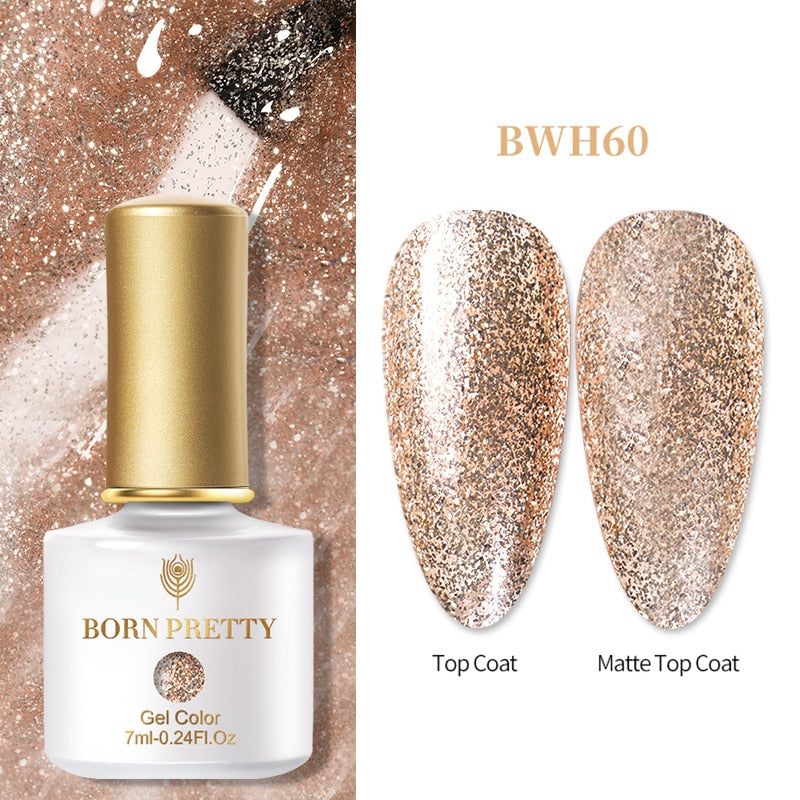 BORN PRETTY 7ml Glitter Soak Off Nail Gel