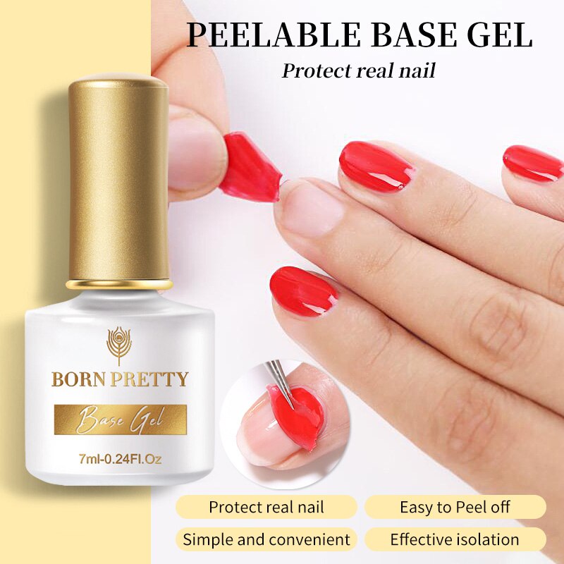 BORN PRETTY 7ml Glitter Soak Off Nail Gel