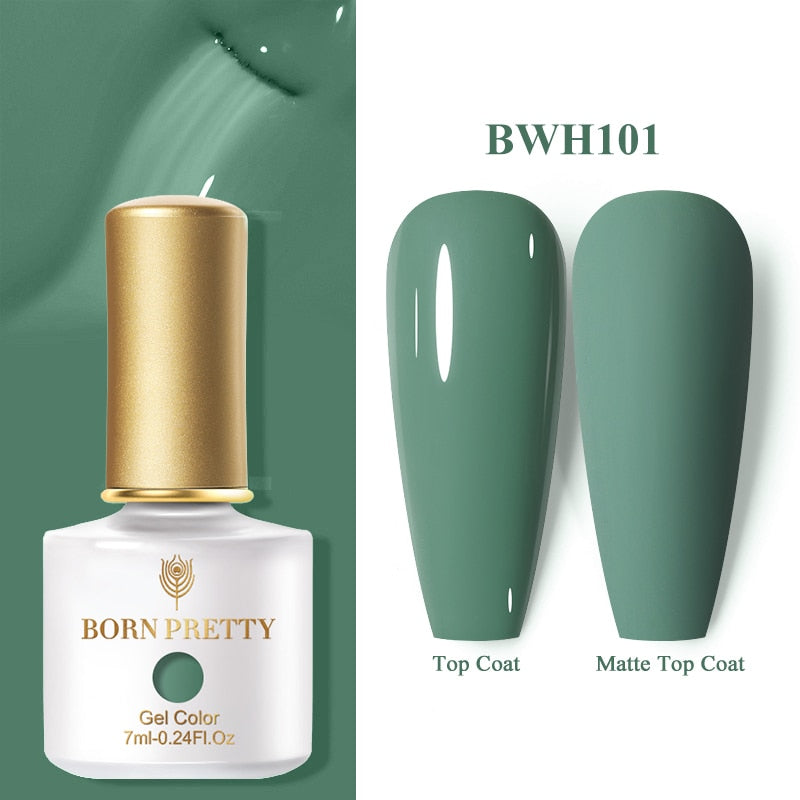 BORN PRETTY 7ml Glitter Soak Off Nail Gel