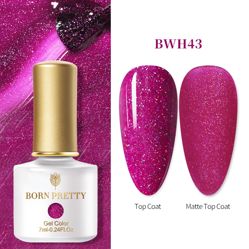 BORN PRETTY 7ml Glitter Soak Off Nail Gel