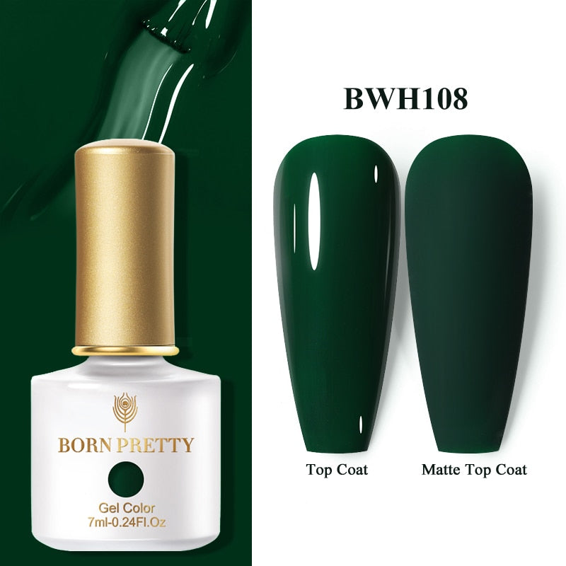 BORN PRETTY 7ml Glitter Soak Off Nail Gel
