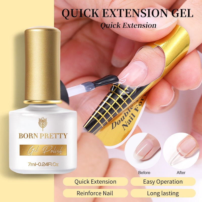 BORN PRETTY 7ml Glitter Soak Off Nail Gel