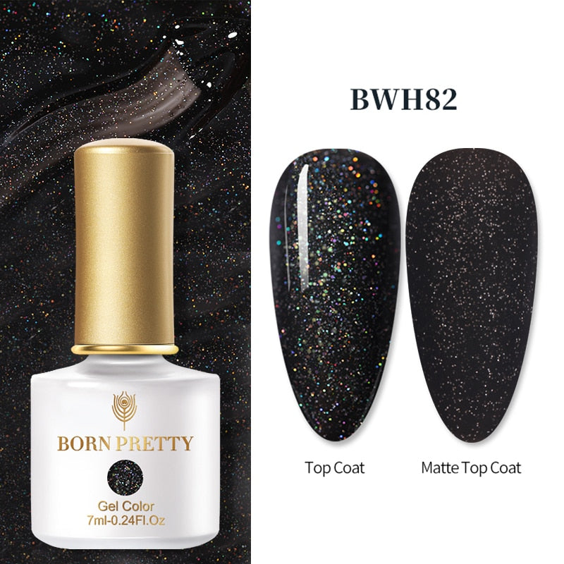BORN PRETTY 7ml Glitter Soak Off Nail Gel