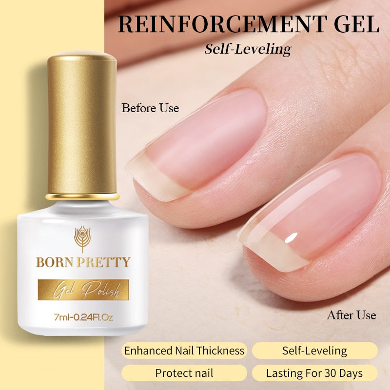 BORN PRETTY 7ml Glitter Soak Off Nail Gel