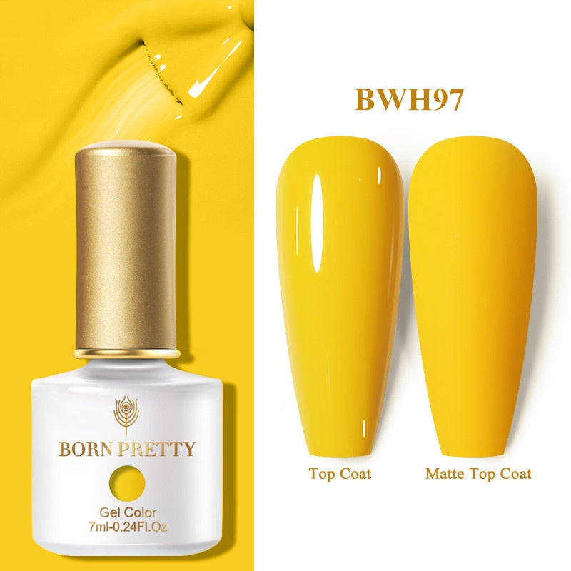 BORN PRETTY 7ml Glitter Soak Off Nail Gel