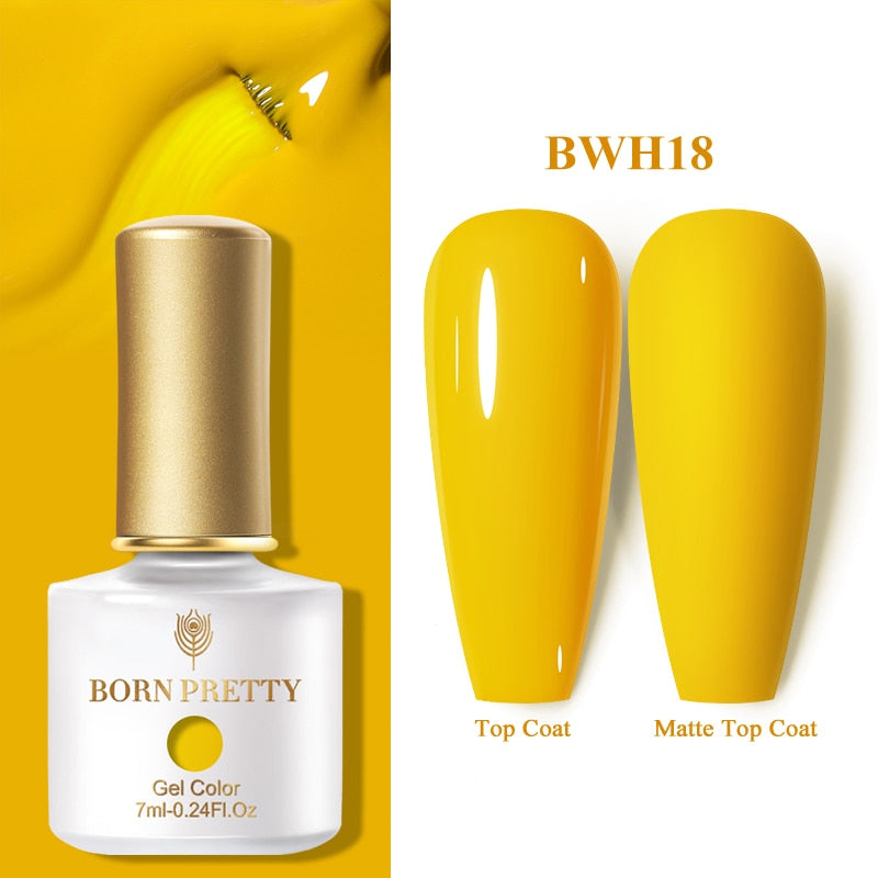 BORN PRETTY 7ml Glitter Soak Off Nail Gel