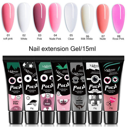 Starterkit 1 PolyGel set for nail extensions