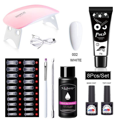 Starterkit 1 PolyGel set for nail extensions