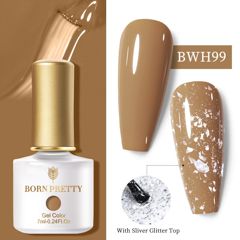 BORN PRETTY 7ML Glitter Top Coat