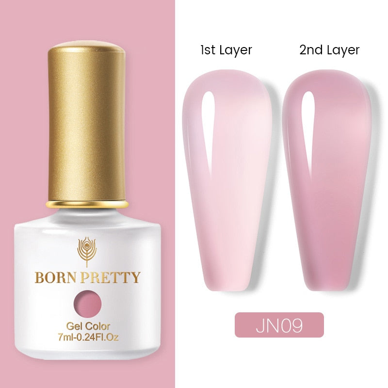 BORN PRETTY 7ml Glitter Soak Off Nail Gel