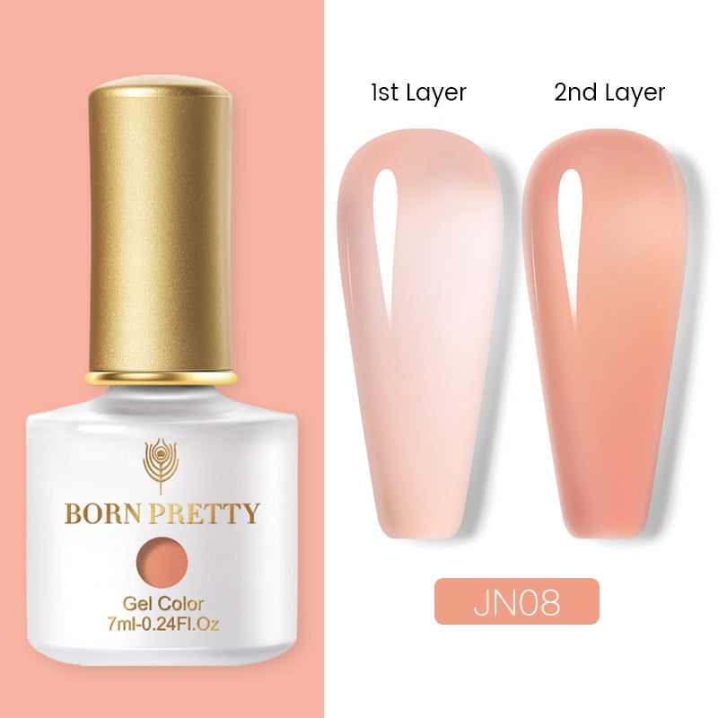 BORN PRETTY 7ml Glitter Soak Off Nail Gel