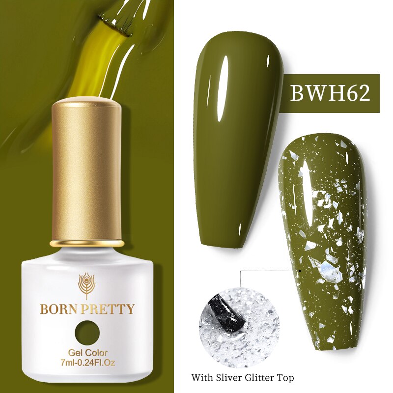 BORN PRETTY 7ML Glitter Top Coat