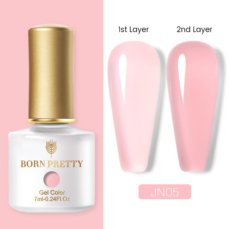 BORN PRETTY 7ml Glitter Soak Off Nail Gel