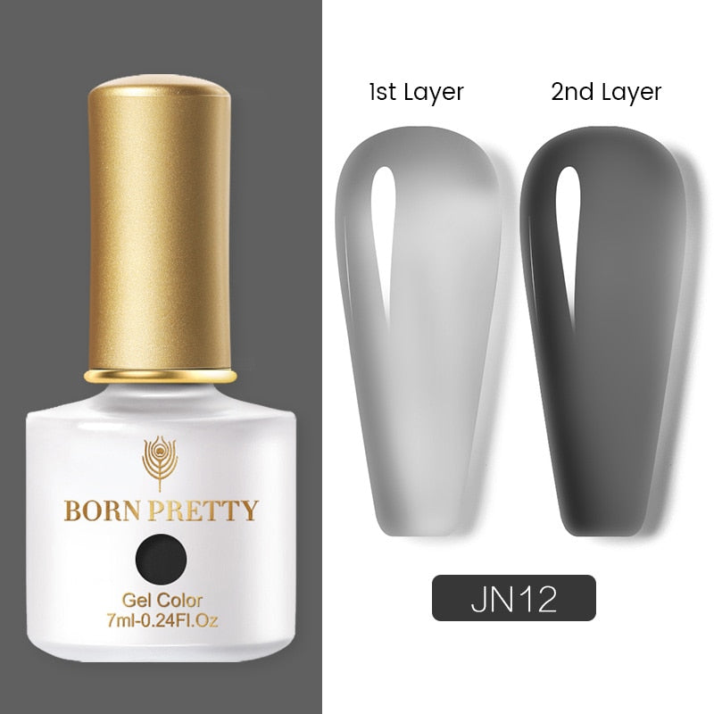 BORN PRETTY 7ml Glitter Soak Off Nail Gel