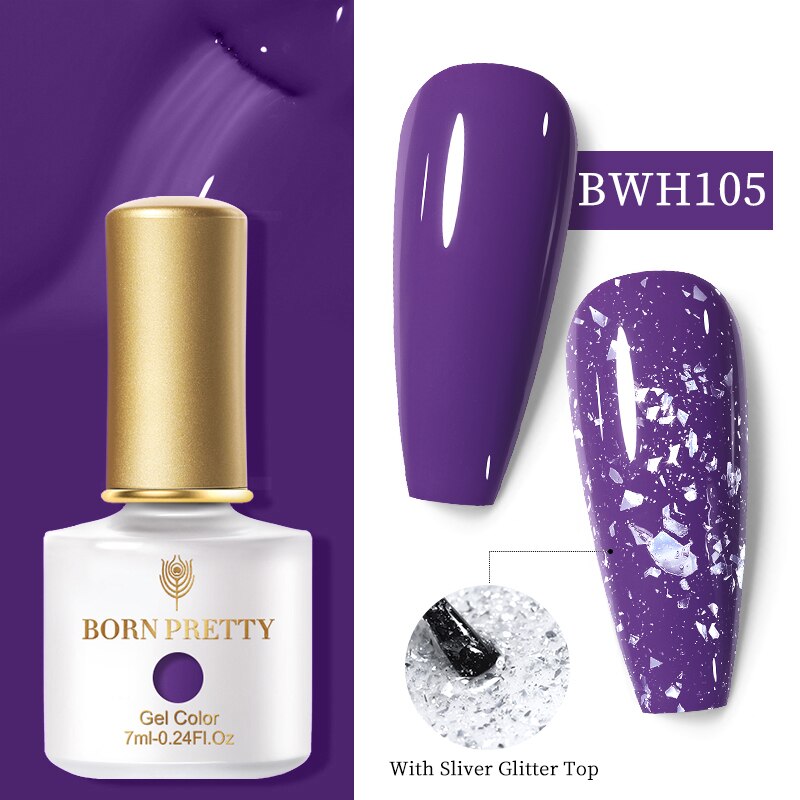 BORN PRETTY 7ML Glitter Top Coat