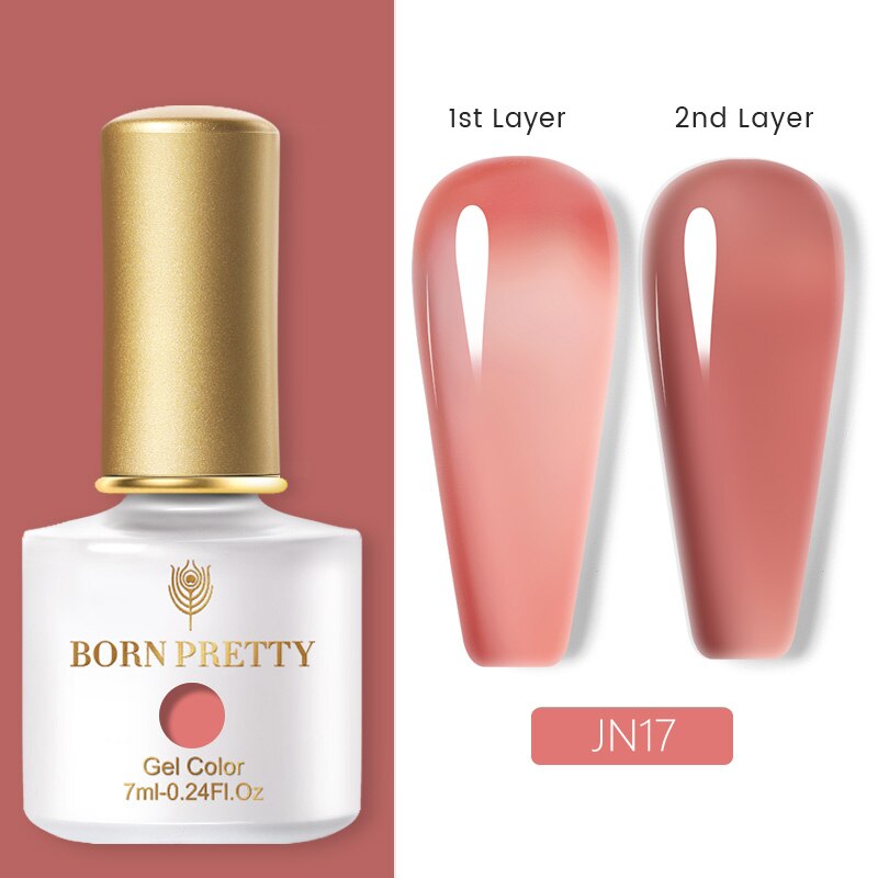 BORN PRETTY 7ml Glitter Soak Off Nail Gel