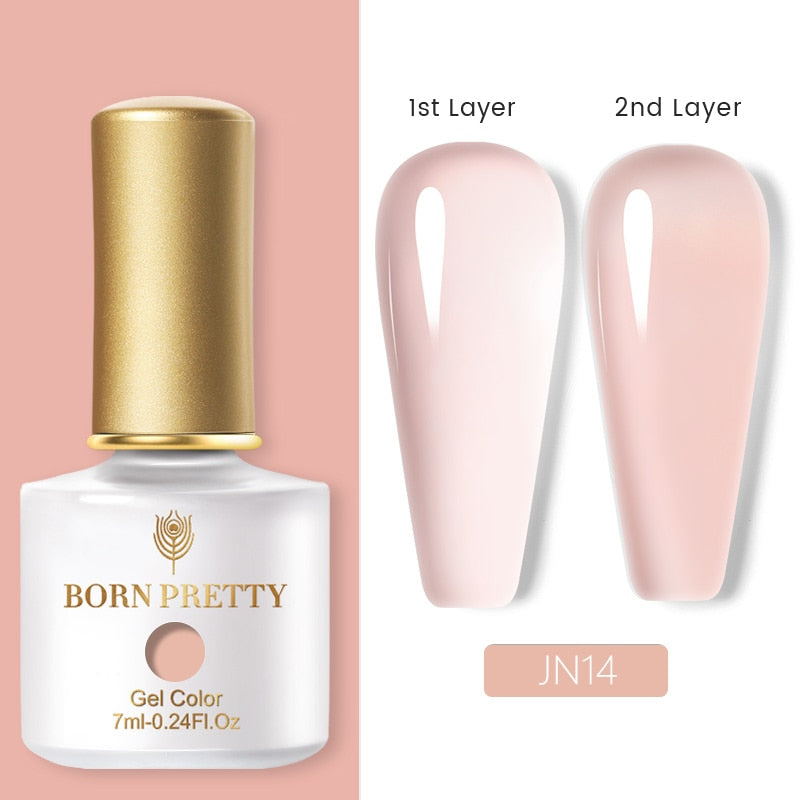 BORN PRETTY 7ml Glitter Soak Off Nail Gel