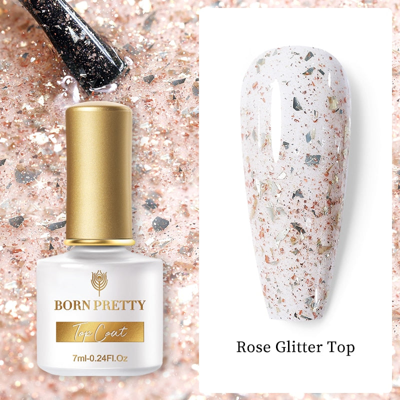 BORN PRETTY 7ML Glitter Top Coat