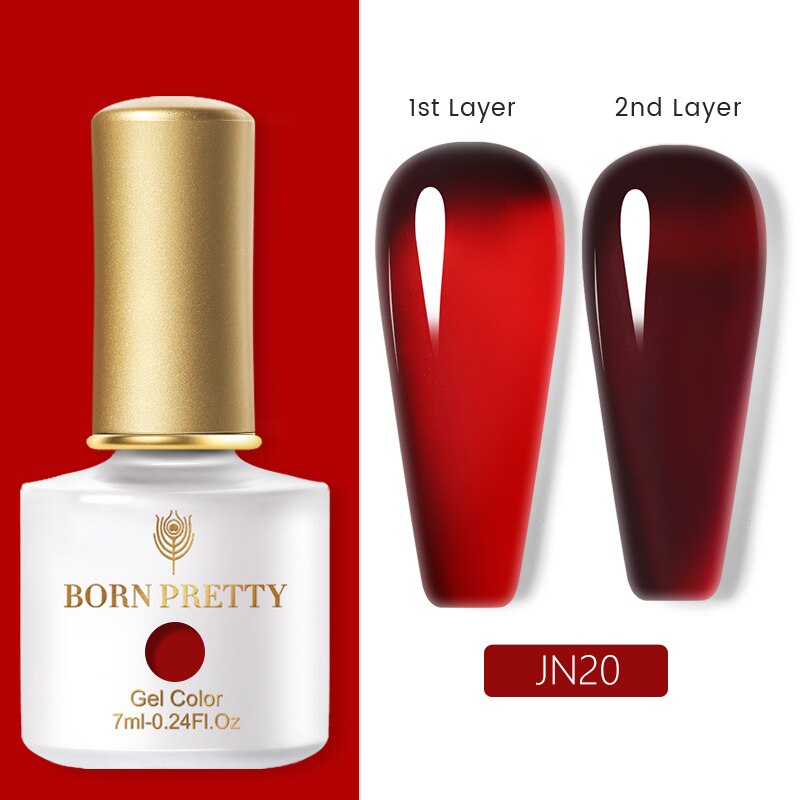 BORN PRETTY 7ml Glitter Soak Off Nail Gel