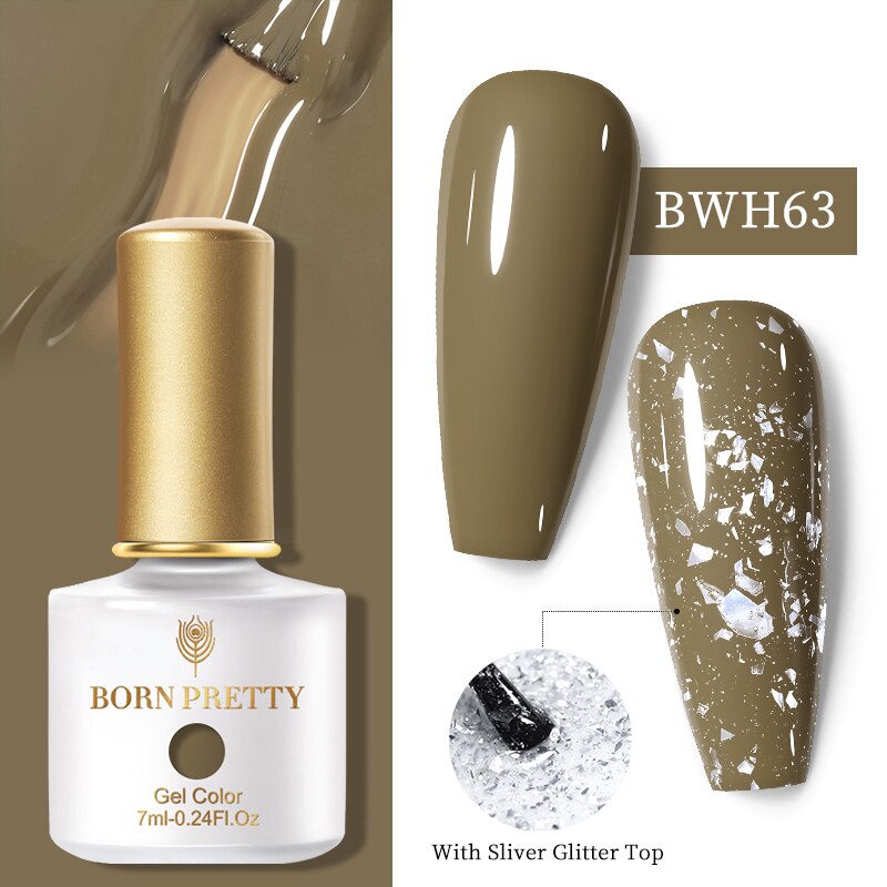 BORN PRETTY 7ML Glitter Top Coat