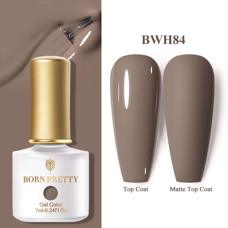 BORN PRETTY 7ml Glitter Soak Off Nail Gel