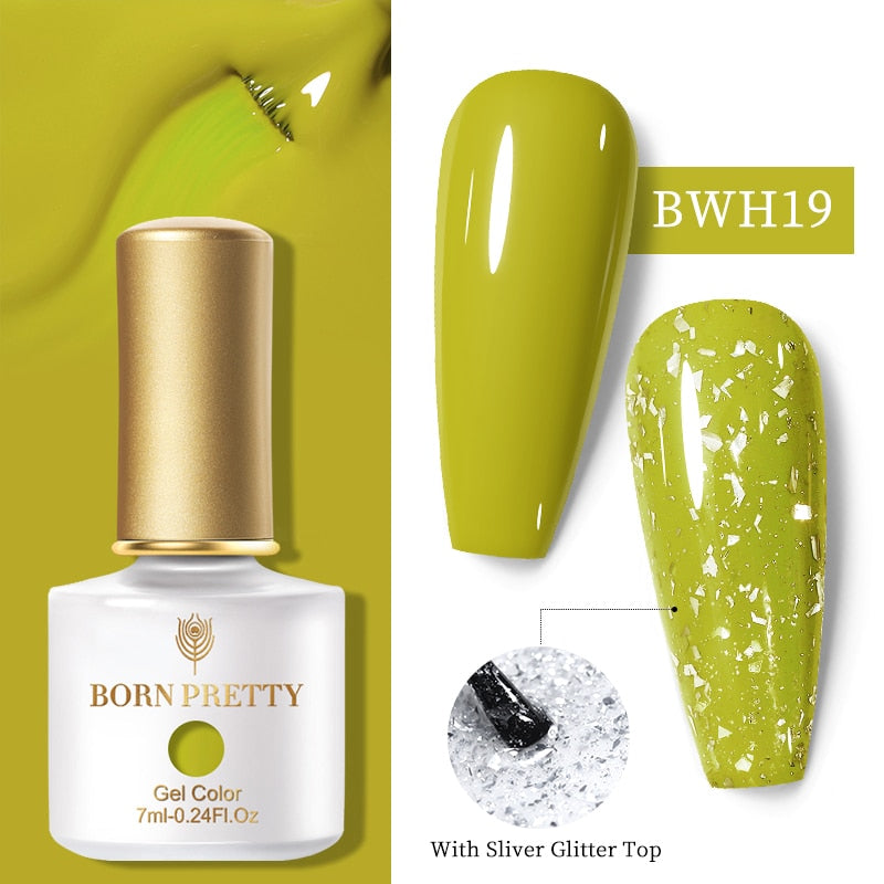BORN PRETTY 7ML Glitter Top Coat