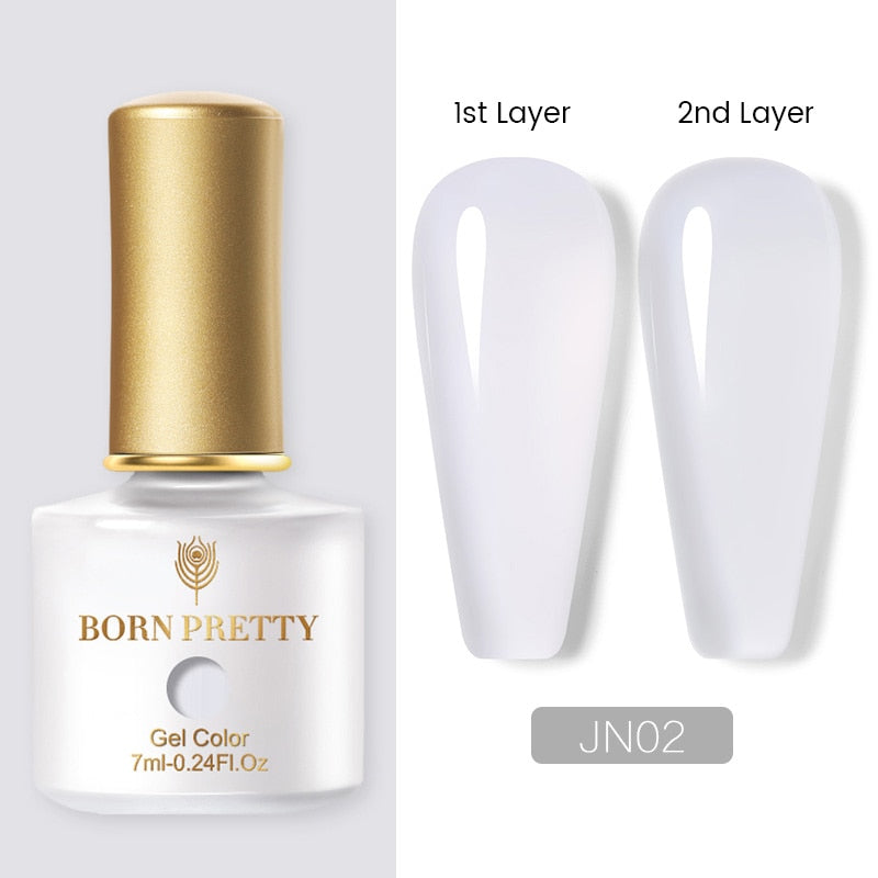 BORN PRETTY 7ml Glitter Soak Off Nail Gel