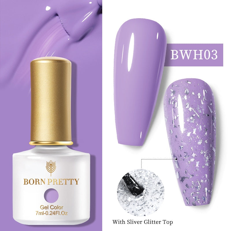 BORN PRETTY 7ML Glitter Top Coat