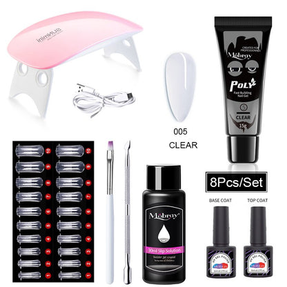 Starterkit 1 PolyGel set for nail extensions