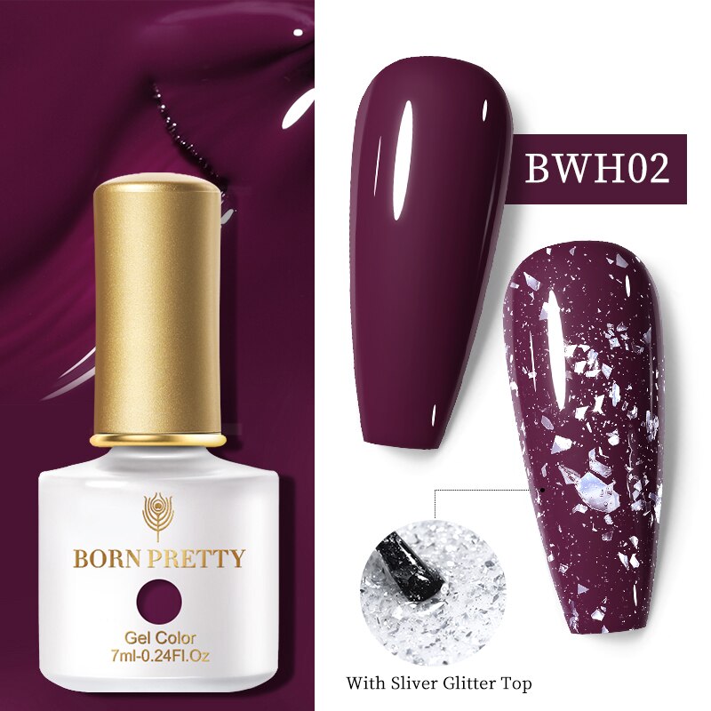 BORN PRETTY 7ML Glitter Top Coat