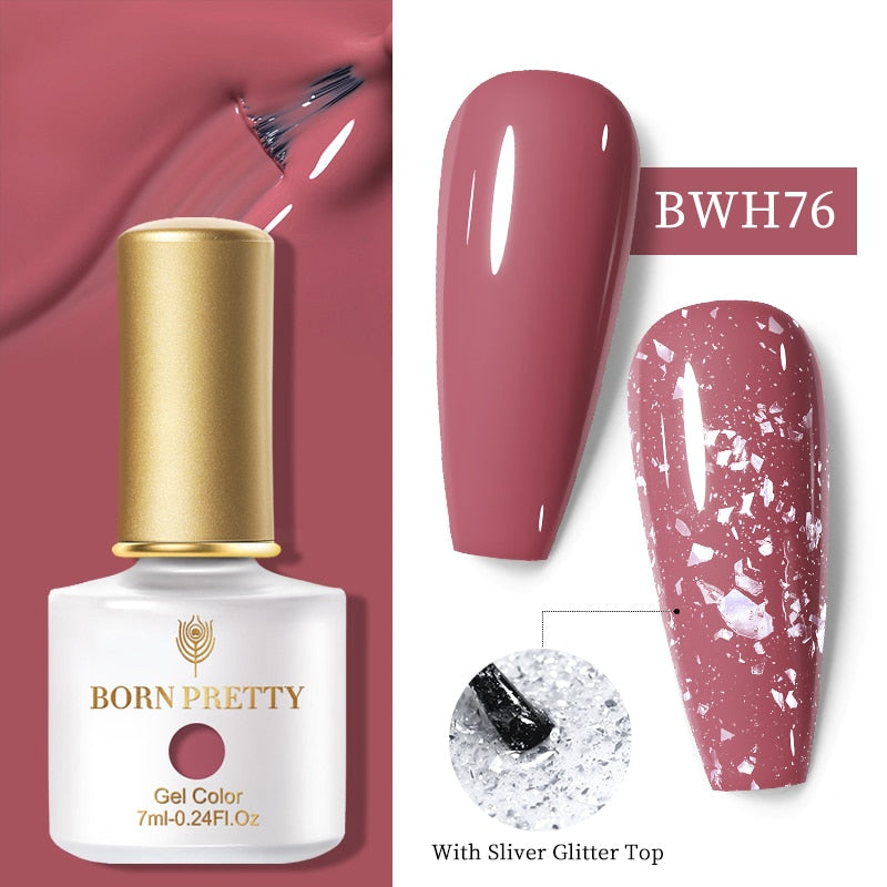 BORN PRETTY 7ML Glitter Top Coat
