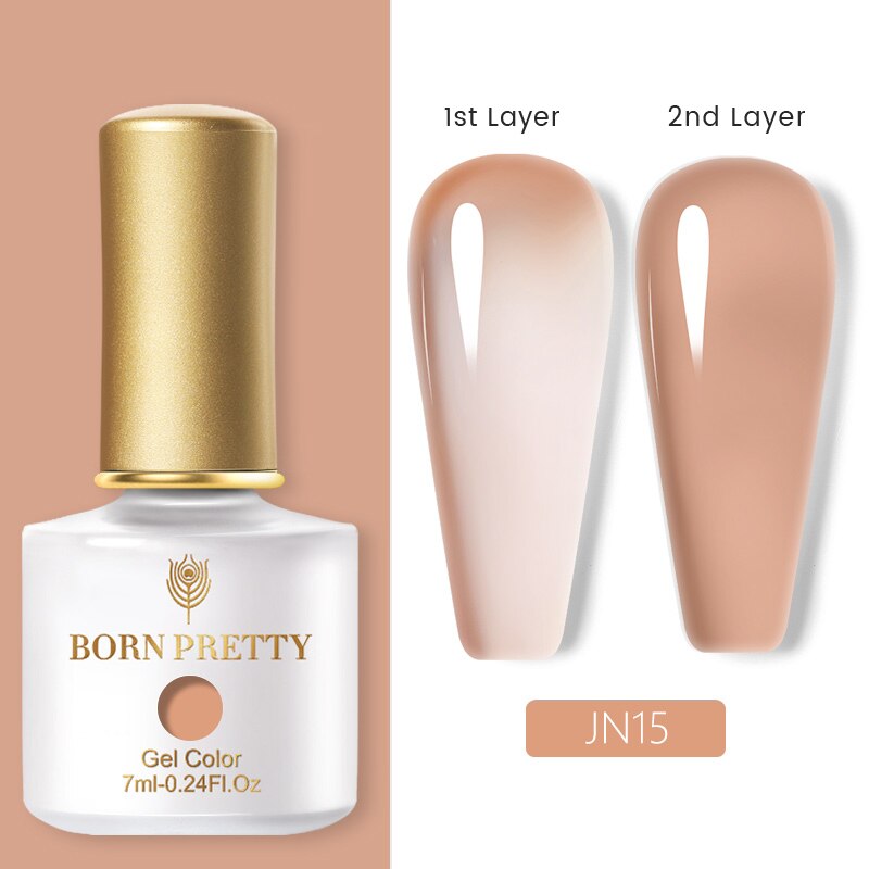 BORN PRETTY 7ml Glitter Soak Off Nail Gel