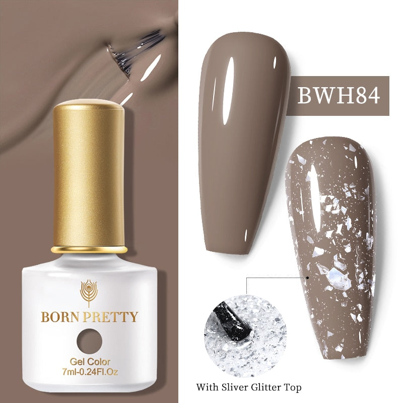 BORN PRETTY 7ML Glitter Top Coat