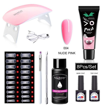 Starterkit 1 PolyGel set for nail extensions