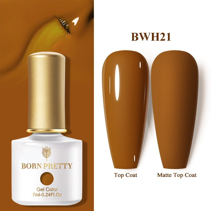 BORN PRETTY 7ml Glitter Soak Off Nail Gel