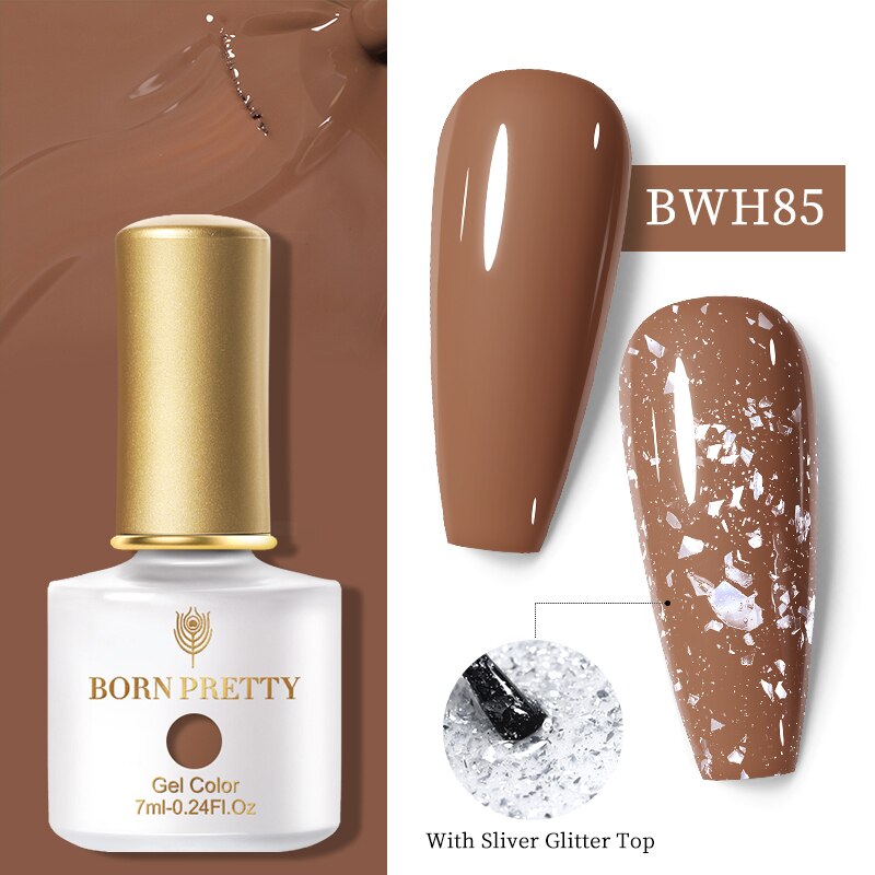 BORN PRETTY 7ML Glitter Top Coat