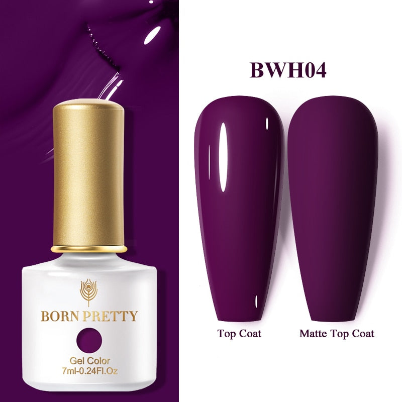 BORN PRETTY 7ml Glitter Soak Off Nail Gel