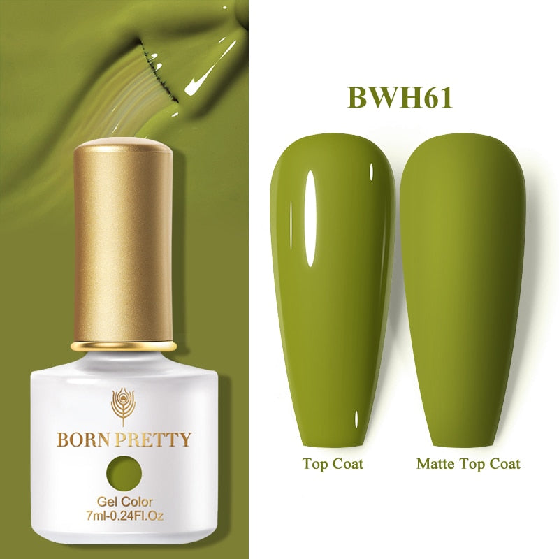 BORN PRETTY 7ml Glitter Soak Off Nail Gel