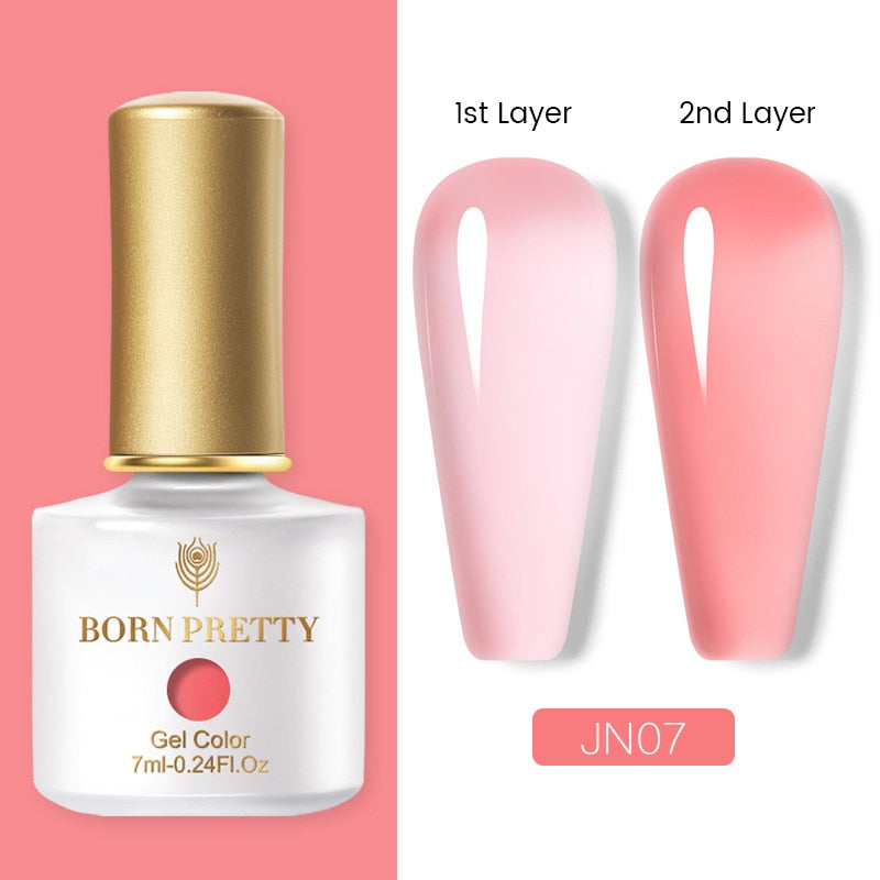 BORN PRETTY 7ml Glitter Soak Off Nail Gel