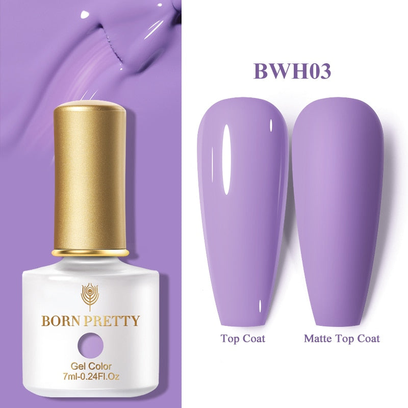 BORN PRETTY 7ml Glitter Soak Off Nail Gel