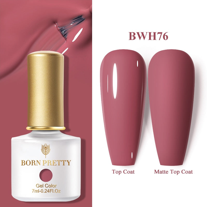 BORN PRETTY 7ml Glitter Soak Off Nail Gel
