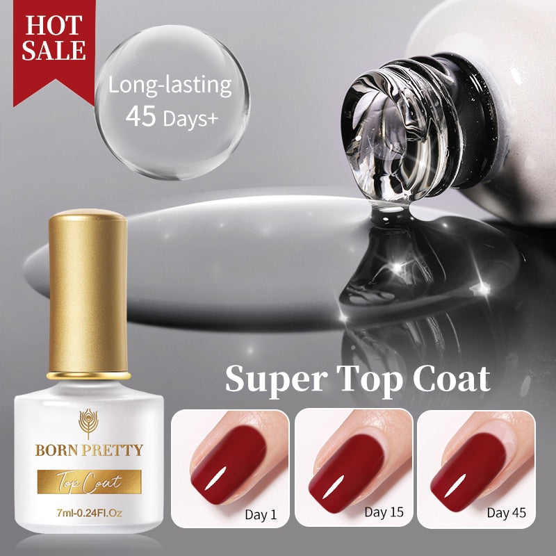 BORN PRETTY 7ml Glitter Soak Off Nail Gel