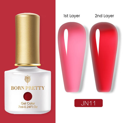 BORN PRETTY 7ml Glitter Soak Off Nail Gel