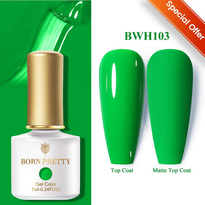 BORN PRETTY 7ml Glitter Soak Off Nail Gel