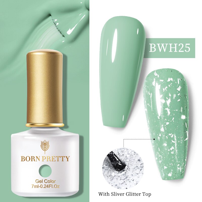 BORN PRETTY 7ML Glitter Top Coat